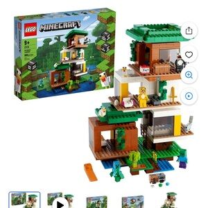 LEGO Minecraft Tree House Adventure Set